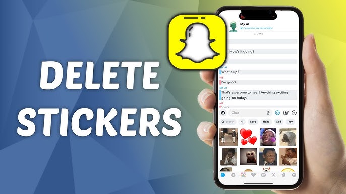 How do you delete stickers on Snapchat? A really simple guide to removing them quickly.