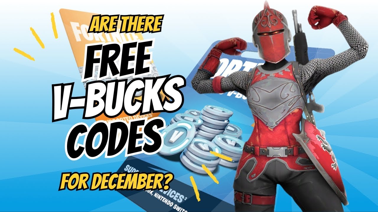 How to Get Free Fortnite Codes December 2024? Check These Legit Sources for Easy Rewards.
