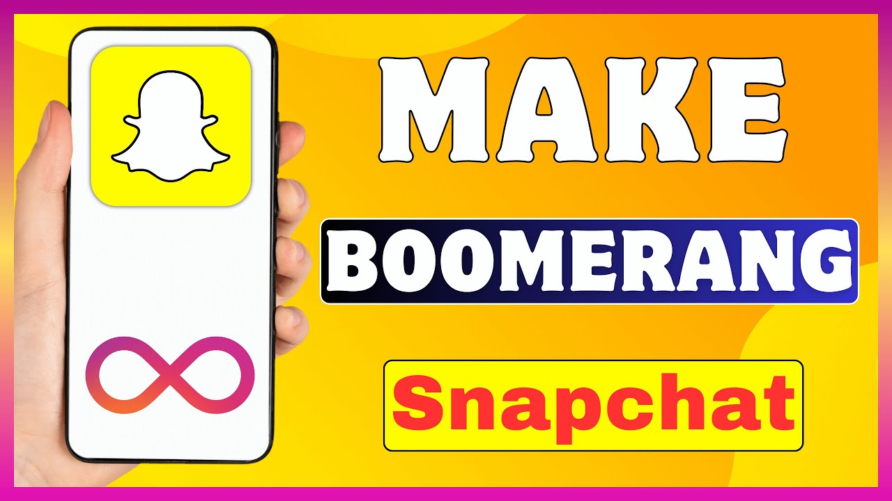 Want to know how to make boomerang on snapchat? Get fun, looping video clips with this simple trick.