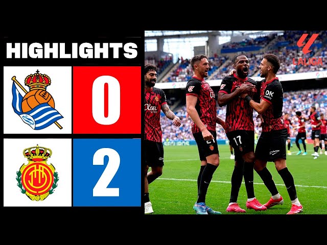 Need the R.C.D. Mallorca - Real Sociedad highlights video? Find all the crucial goals and big match plays right here easily.