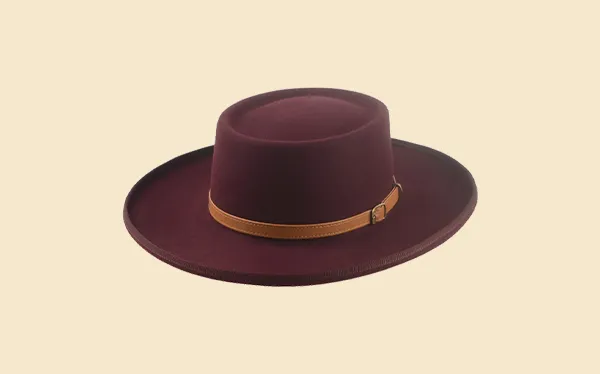 How is a gambler hat different from other hats? Comparing its unique shape and features easily.