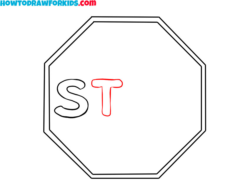 How to draw a stop sign perfectly? Master the classic octagon shape fast!