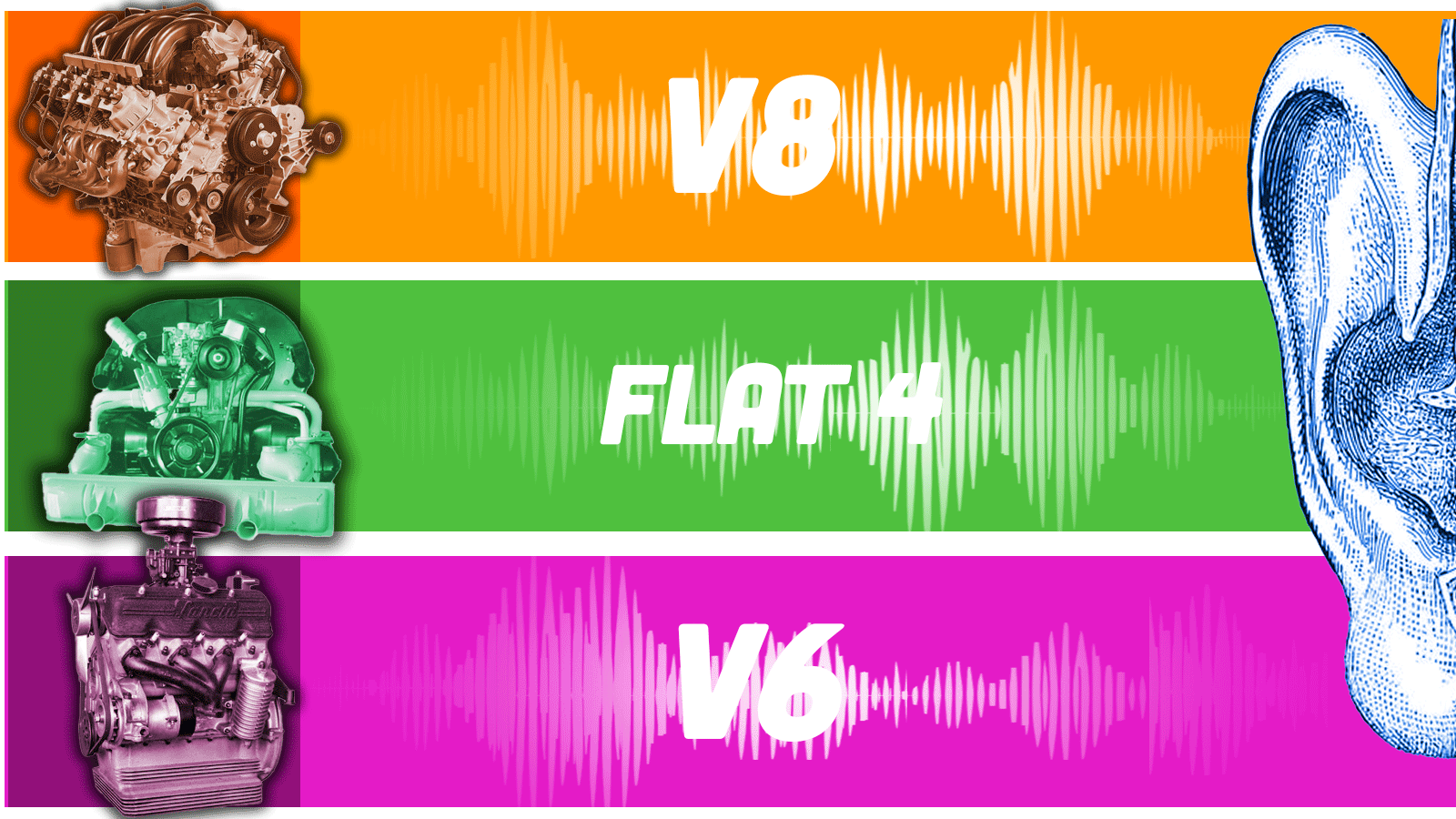 Why do we love loud racing car noises? It is the thrilling sound of pure power and speed.