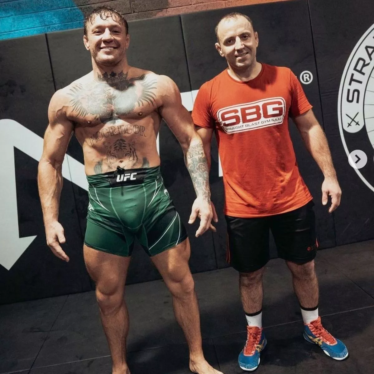 Need a recent McGregor picture update? See the latest photos from his training!