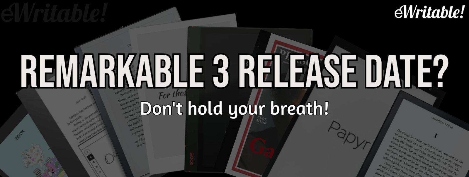 Will there be a reMarkable 3? Lets explore the chances of a new model coming out soon.