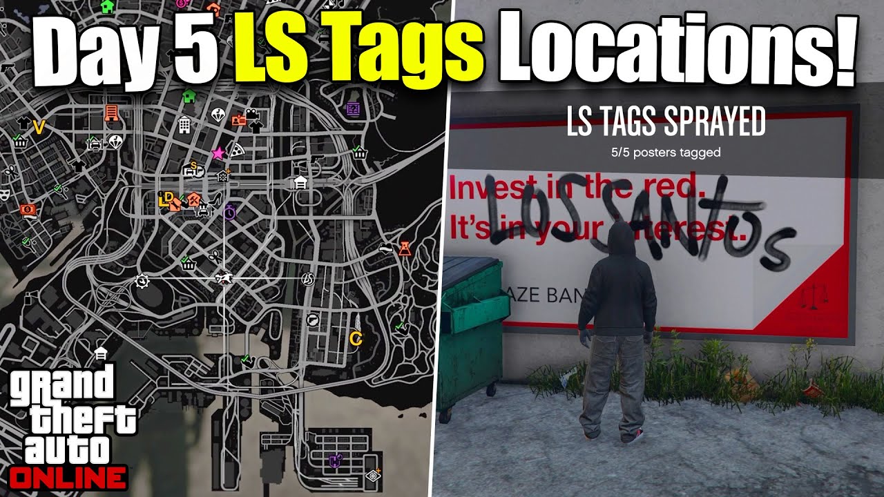 Where are all the gta 5 tag locations? Use this easy guide to find every single one fast.