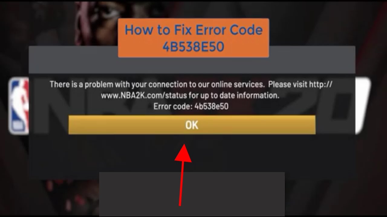 How to solve www.nba2k.com/status 4b538e50 2k22? Simple steps to get your NBA 2K22 game working again.