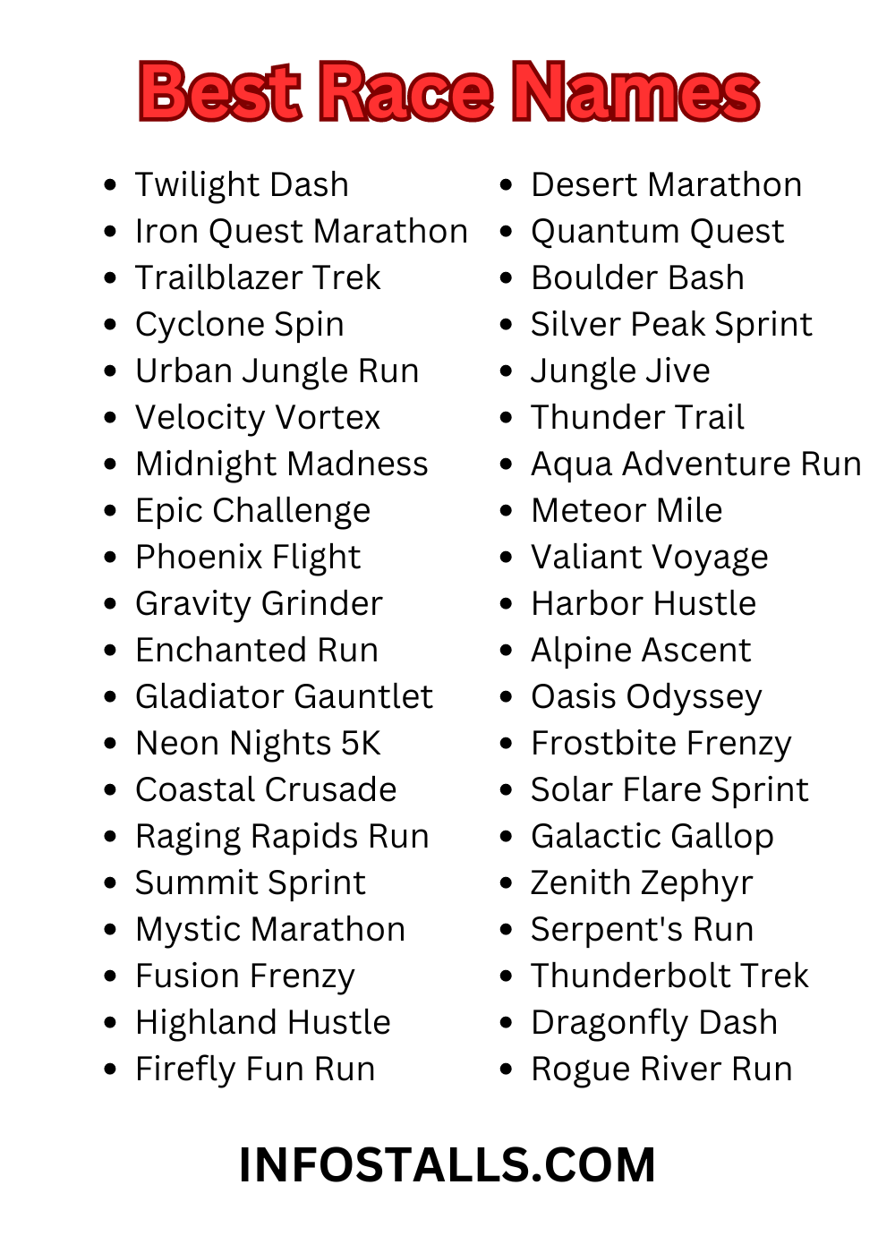 Want tips for creating race names? Learn how to make cool and fitting race names easily today.