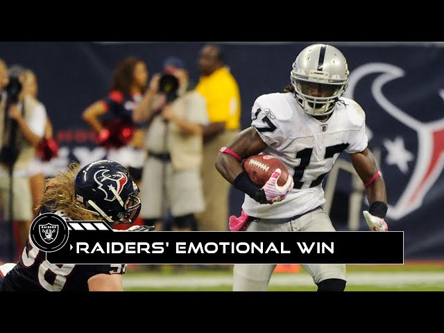 Remembering the 2011 Oakland Raiders team? Relive the most exciting moments from their season.