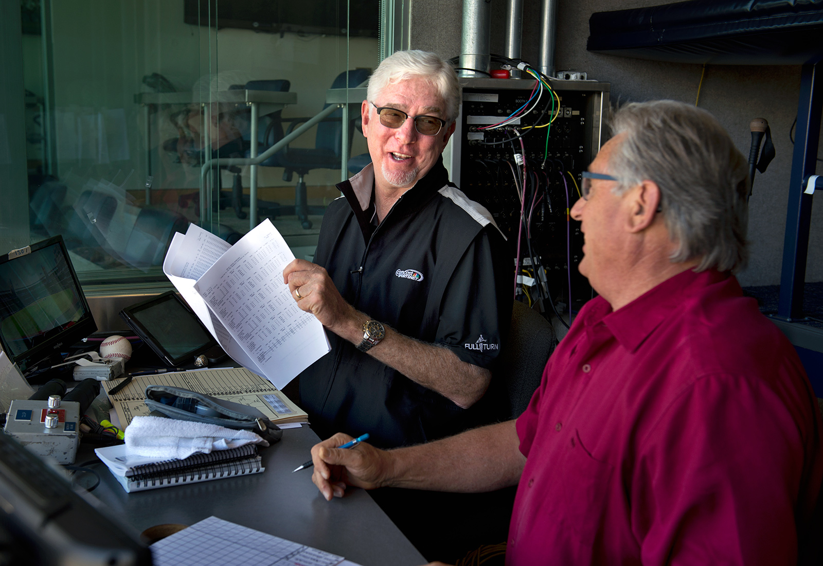 Why are giants post game announcers so popular? Hear what makes their insights valuable.