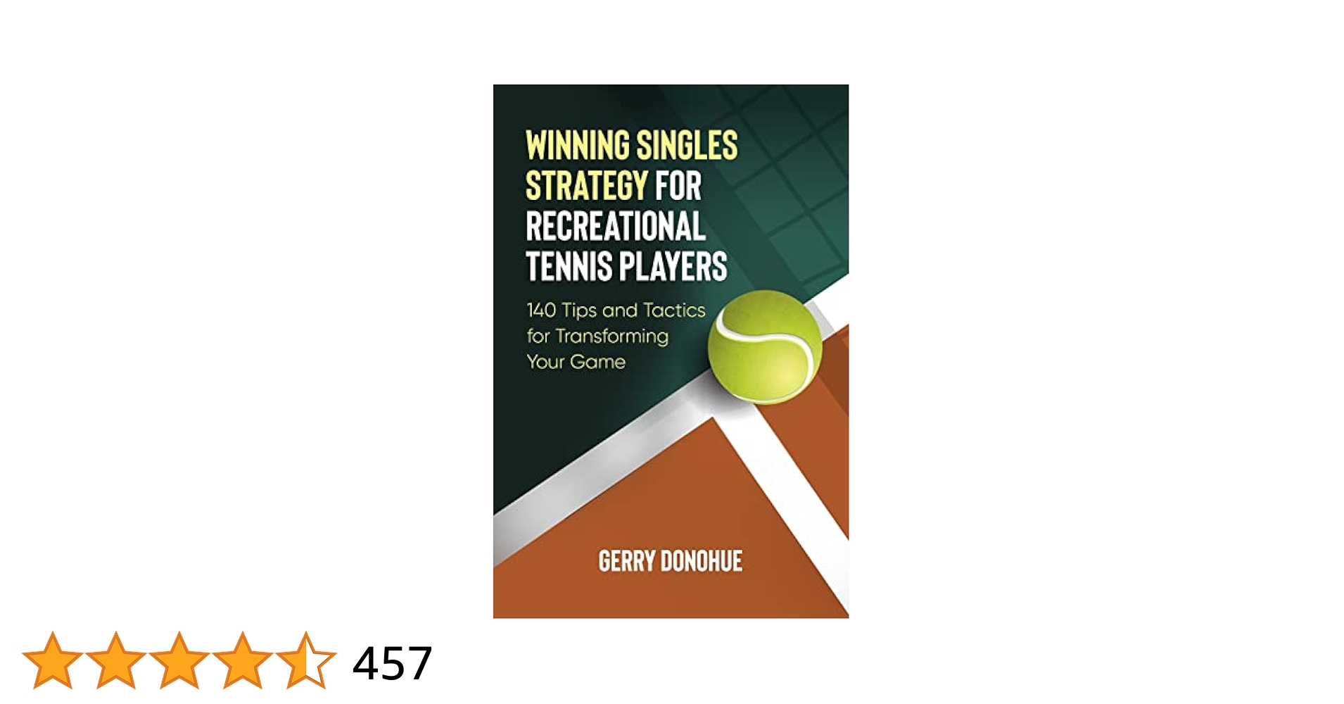 How to improve your tennis singles game? This tennis singles strategy book has easy tips.