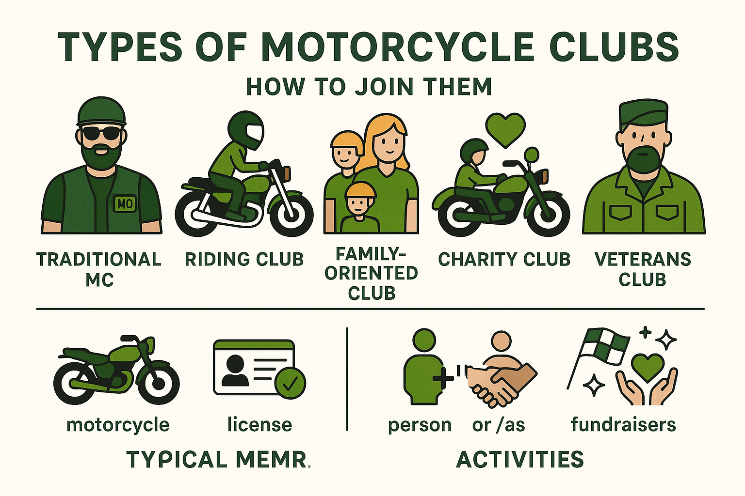 Which biker organizations are welcoming to all riders? (Discover friendly motorcycle communities you can join today)