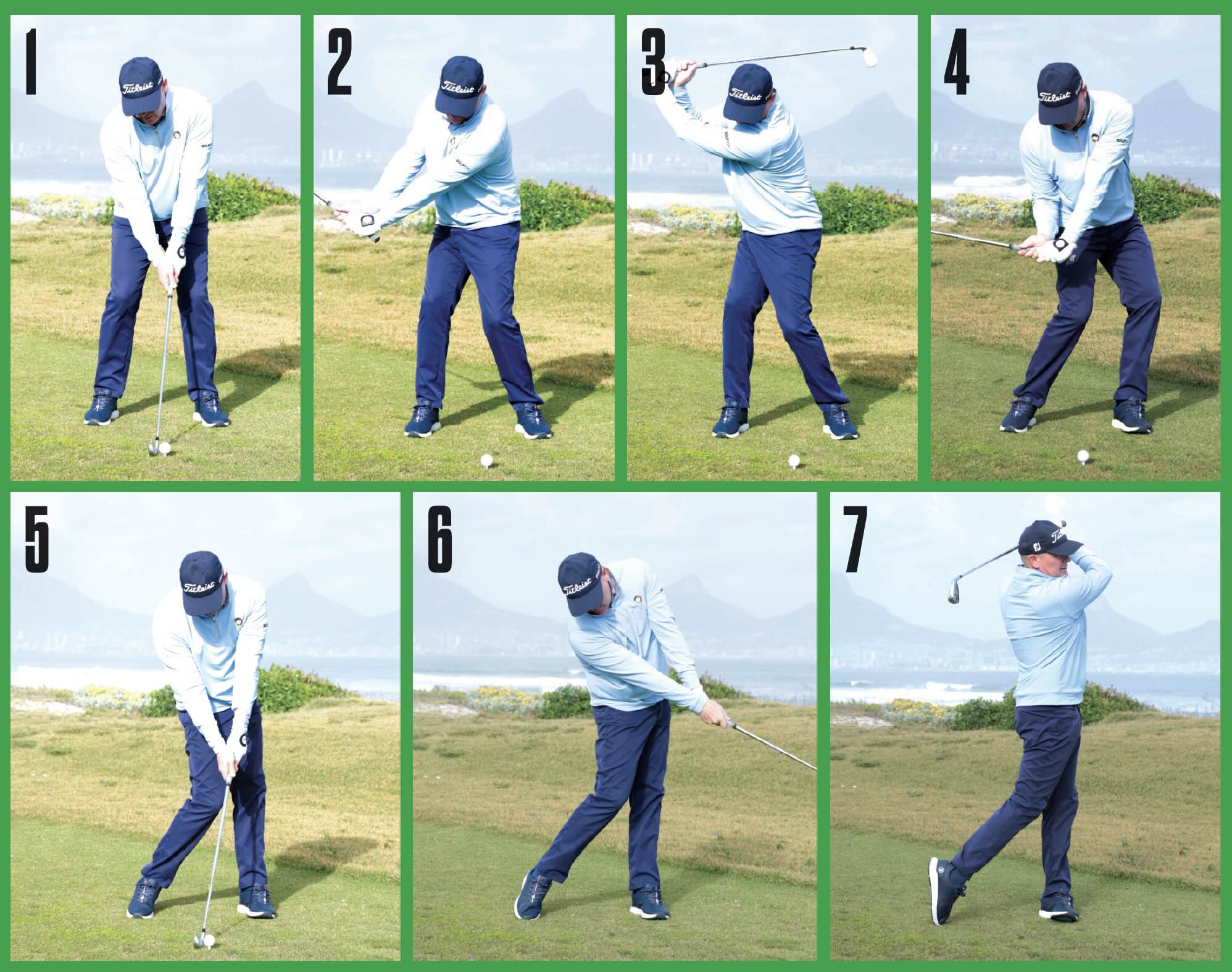 Golf downswing right shoulder down explained: Why it happens and how to easily master the correct move.
