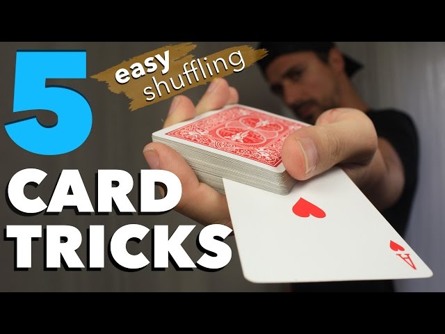 How to do the one hand shuffle? Master this cool card trick with these simple, easy steps.
