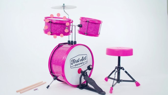 Is a first act discovery drum kit good for beginners? See why young drummers love this set.