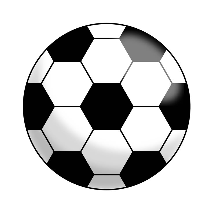 Need a free printable soccer ball template? We have great choices for your craft projects.