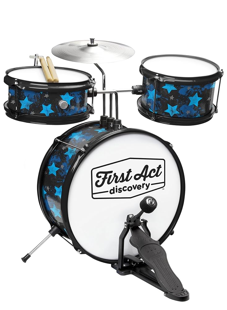 Is a first act discovery drum kit good for beginners? See why young drummers love this set.