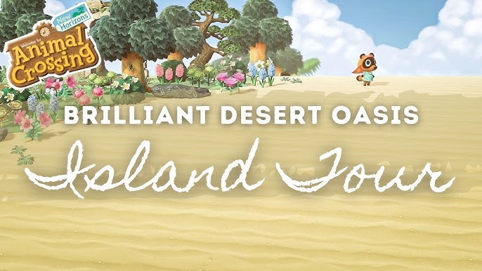 Your ultimate Egyptian Animal Crossing island tutorial: Step by step instructions to build an amazing desert oasis!