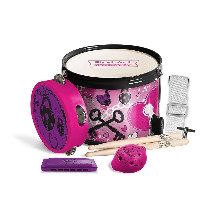 Is a first act discovery drum kit good for beginners? See why young drummers love this set.