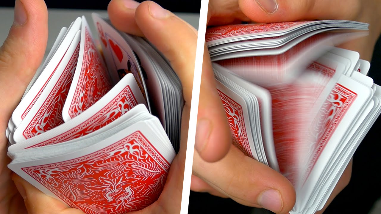 How to do the one hand shuffle? Master this cool card trick with these simple, easy steps.