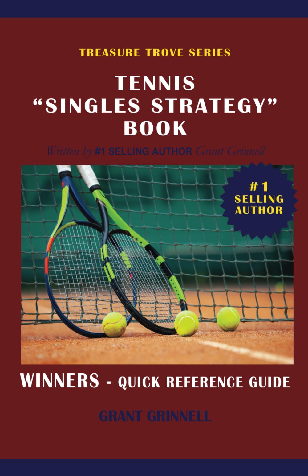How to improve your tennis singles game? This tennis singles strategy book has easy tips.