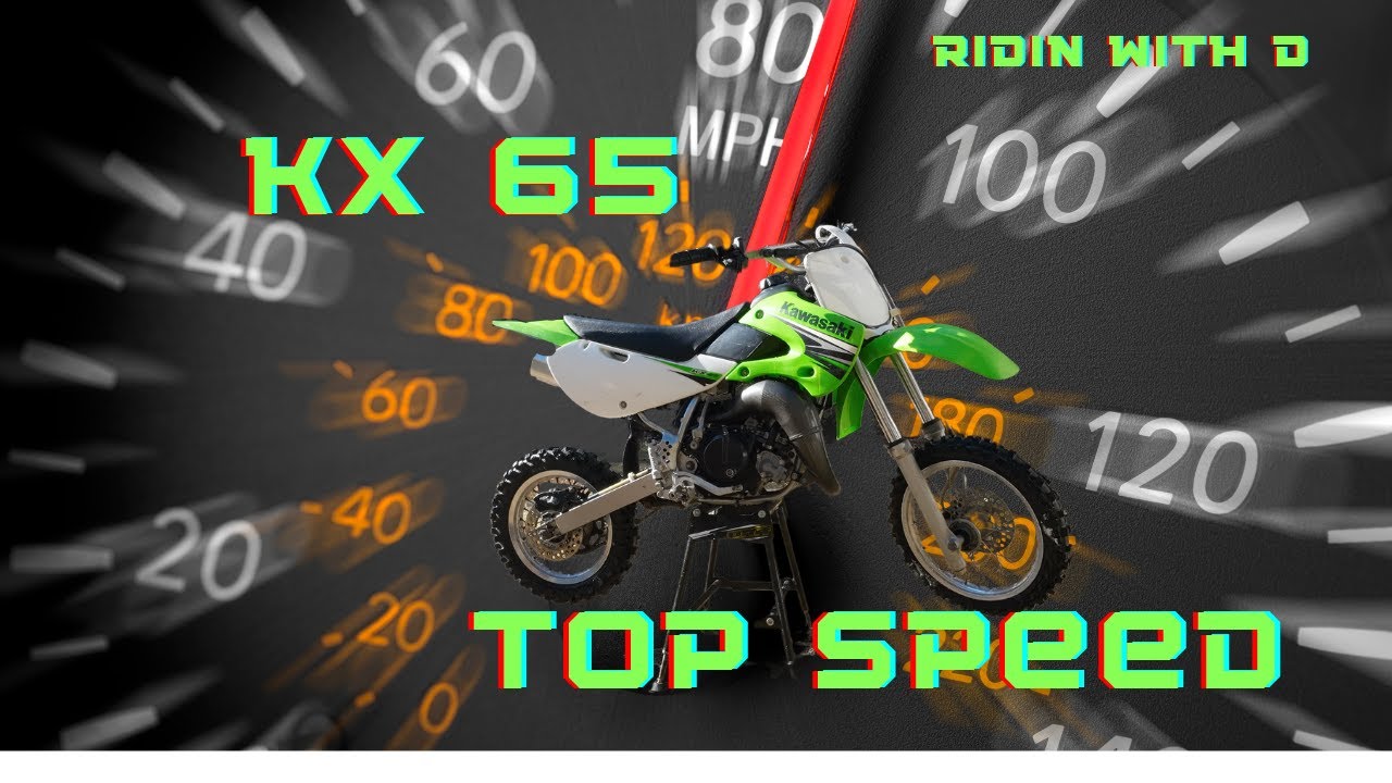 How fast is a kx65 bike? Find out the real top speed of the kx65 motocross bike now.