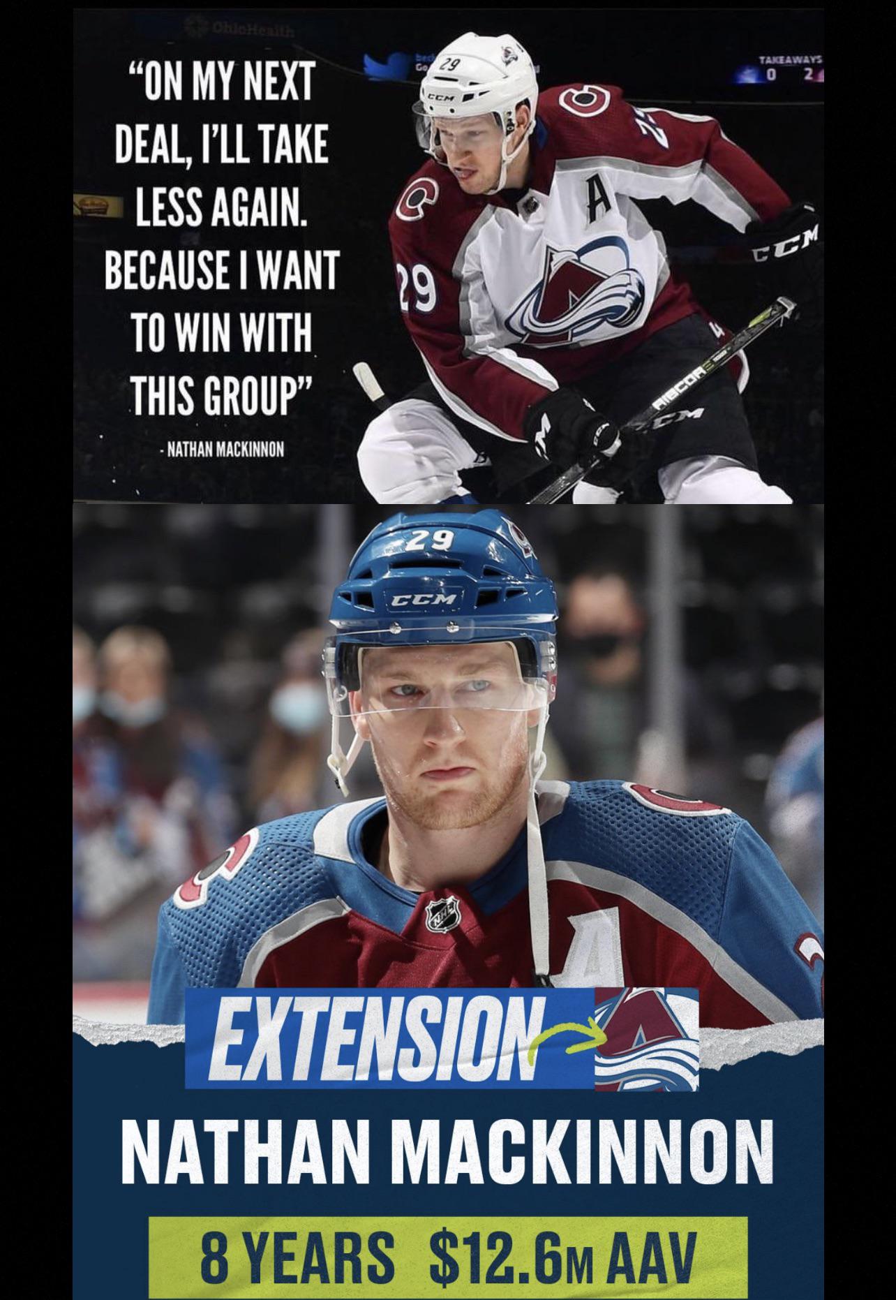 Whats Nathan MacKinnons salary these days? (Get the easy numbers on his big hockey pay)