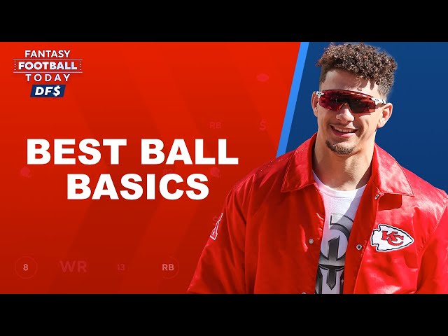 What does best ball mean in fantasy football? Discover the basics of this no-waiver, no-trade setup.