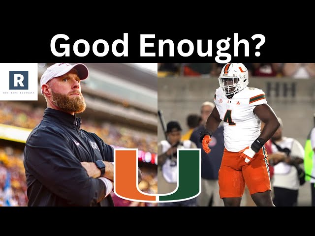 Is Miami Hurricanes Defense Good Enough to Win This Season