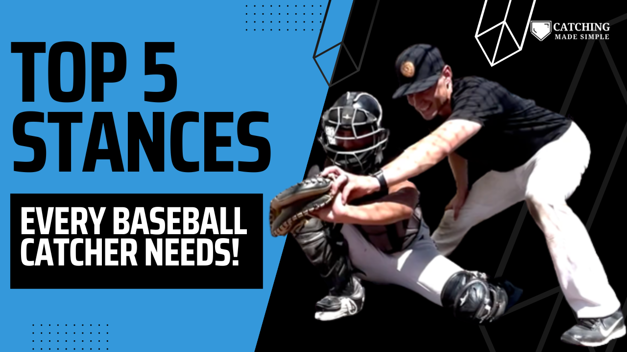 Which catcher stance is right for you? Understanding different types for peak baseball performance.
