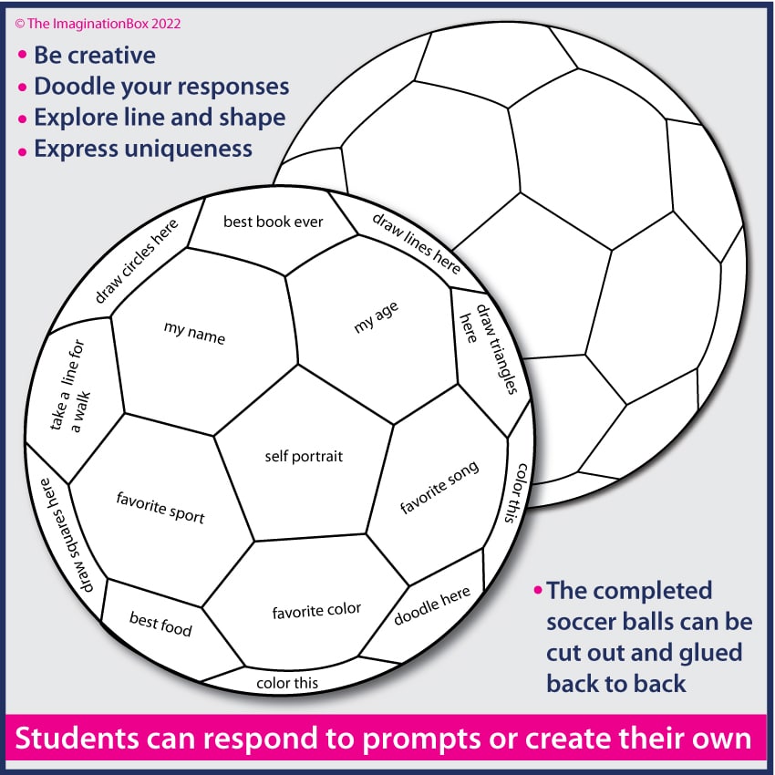 Need a free printable soccer ball template? We have great choices for your craft projects.