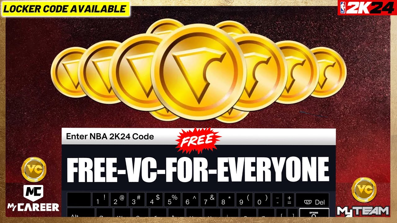 Free MyCareer Locker Codes NBA 2K24: Working Codes This Week
