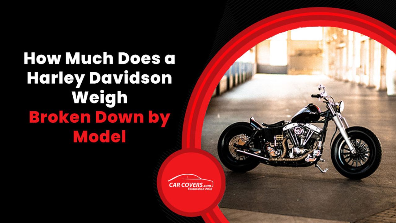 How much do harleys weigh? Learn the real weights of these iconic bikes.