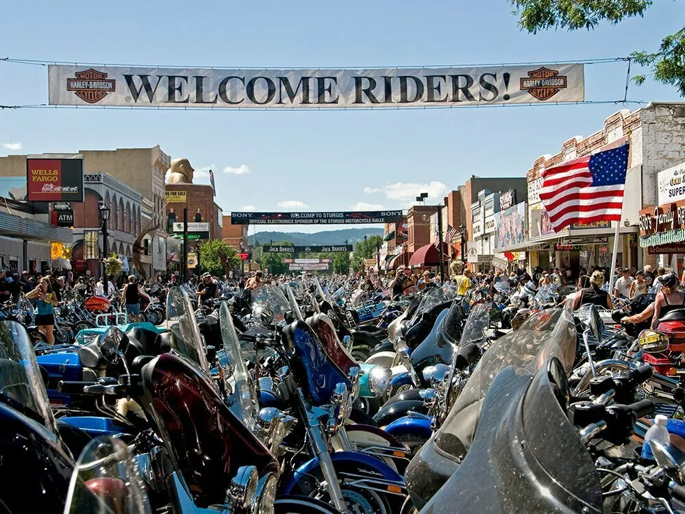 Getting to Sturgis Rally how to arrive easy and where to park