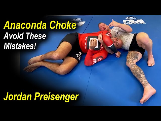 Beginner Mistakes When Learning Anaconda Choke Hold Avoid Them Now