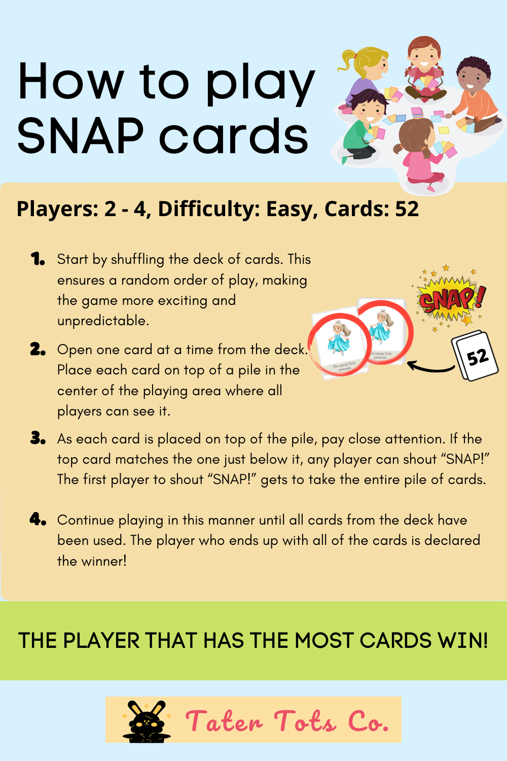 Best ways to play snap krackle pop horse siblings? Simple rules for awesome sibling bonding!