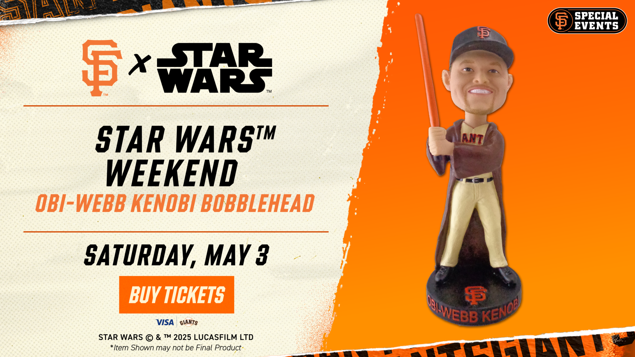 Best Star Wars Day Giants Parties and Big Events to Join Now