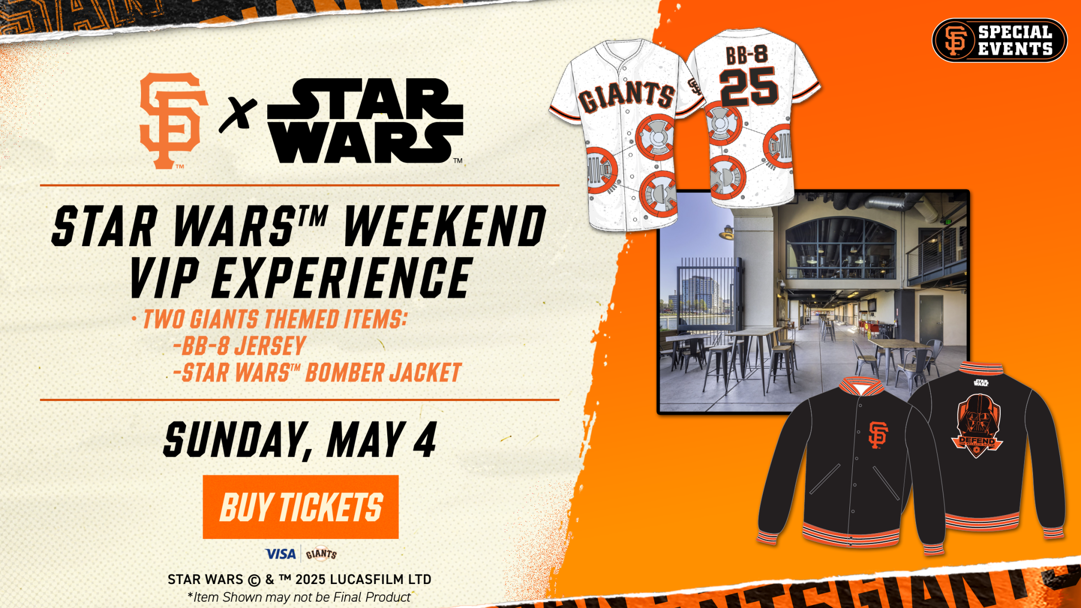 Best Star Wars Day Giants Parties and Big Events to Join Now
