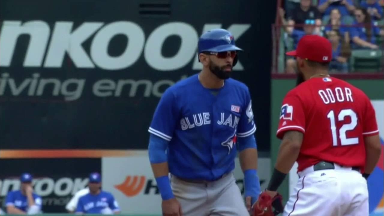 What caused odor and bautista clash? breaking down the key moments fast!