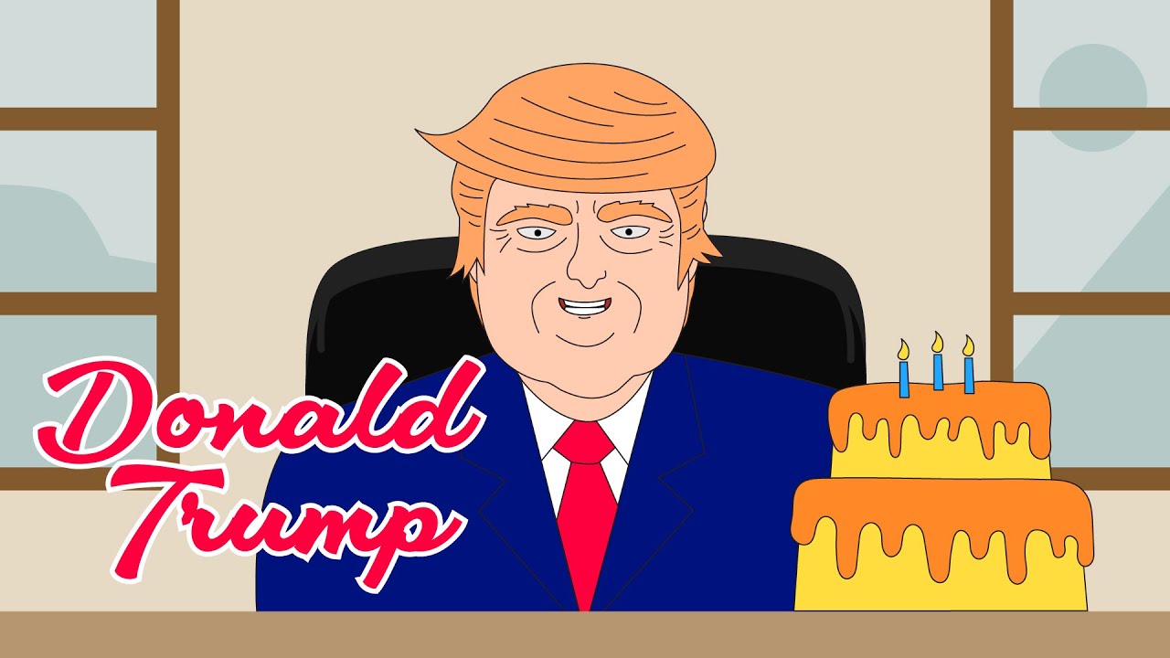 Best Donald Trump Birthday Funny Cartoon Ideas Now! (See Viral Videos Fast!)