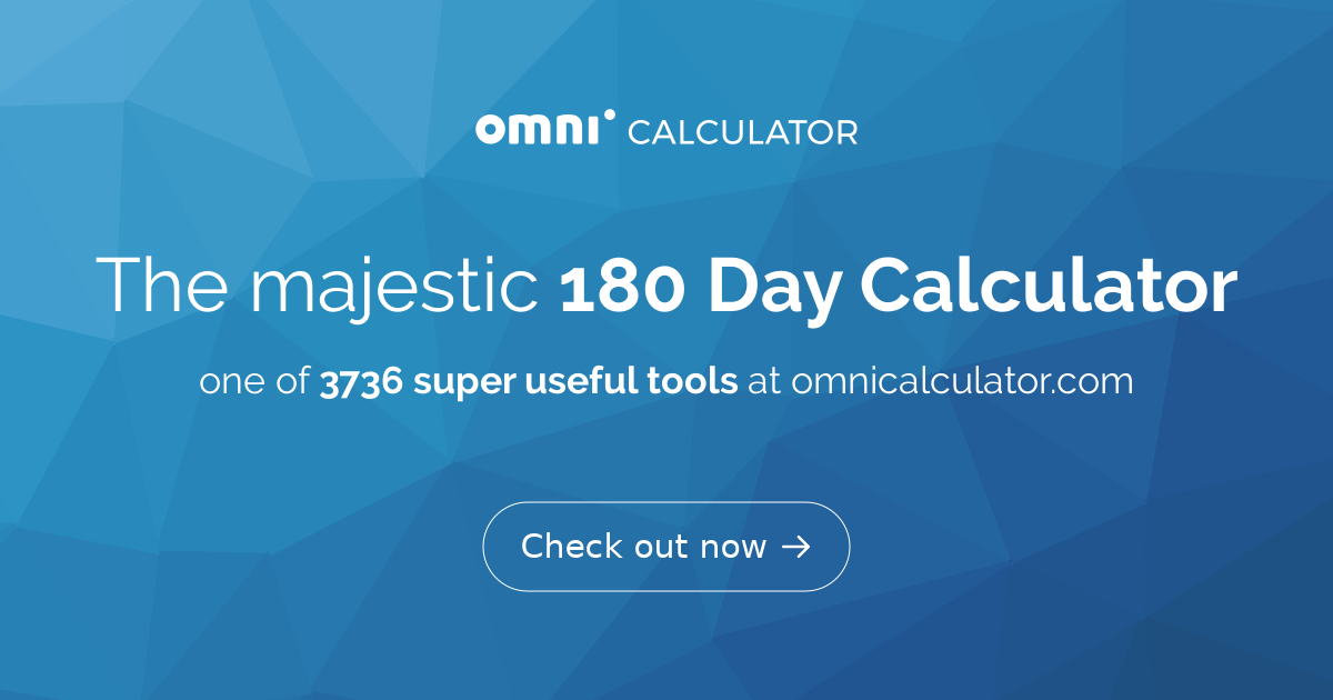 Best Tools to Find 180 Days from 4/11/24 Fast and Accurately
