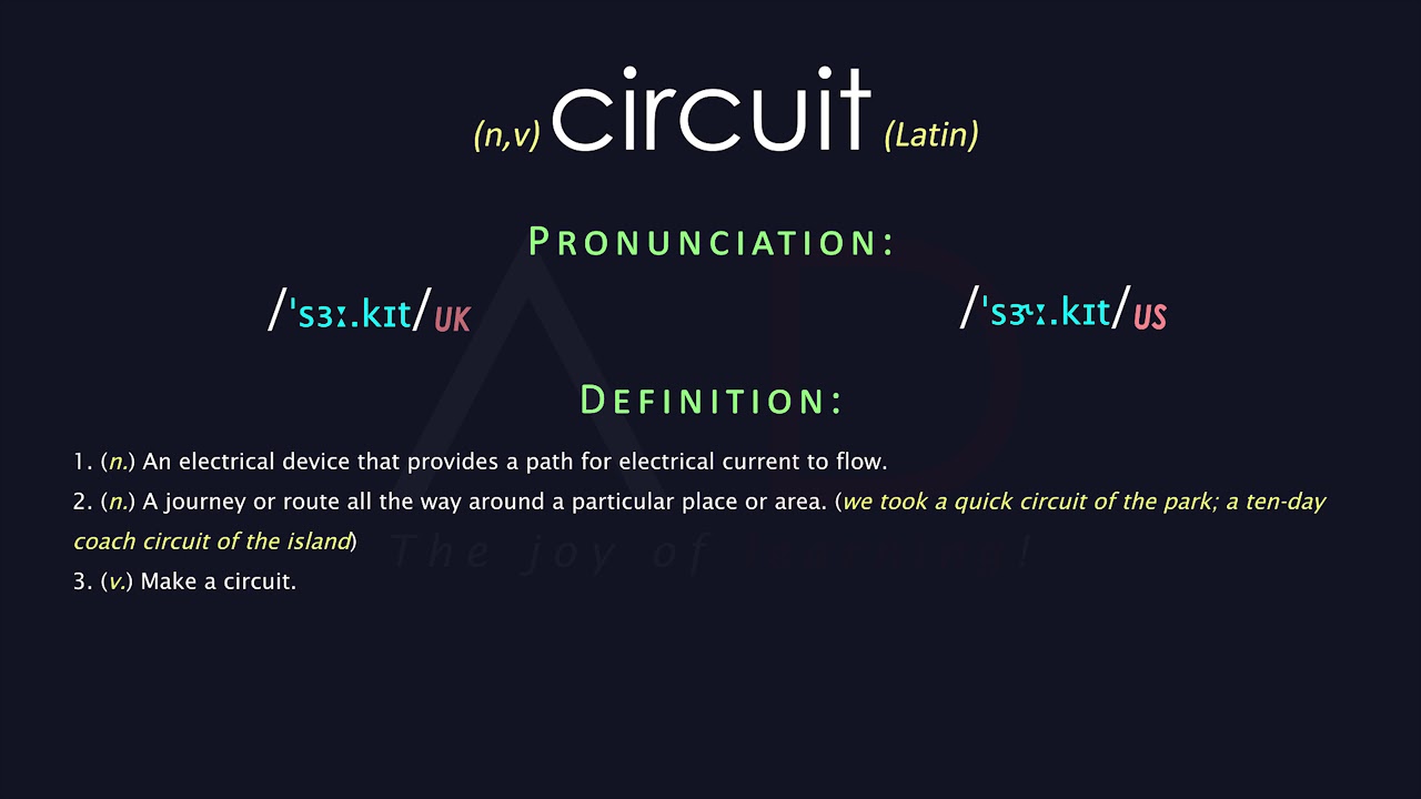 Why circuit pronunciation matters? Essential rules & examples explained!