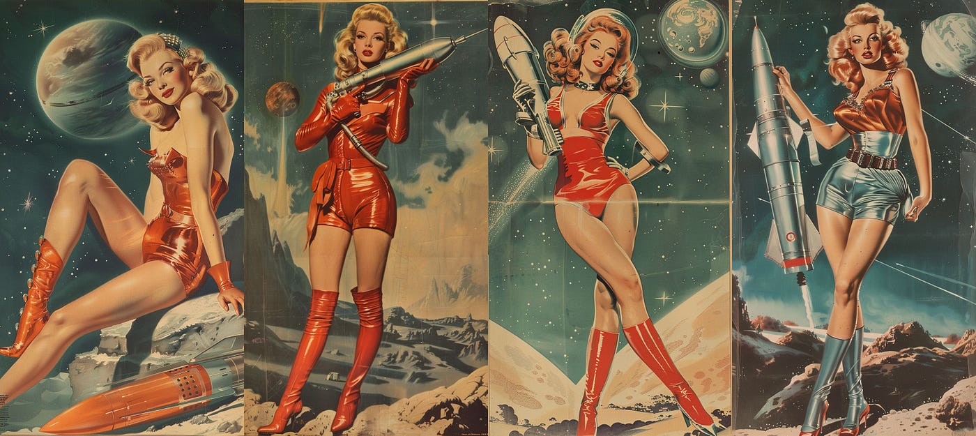Retro poster pin up styles? Cool vintage wall art designs explained