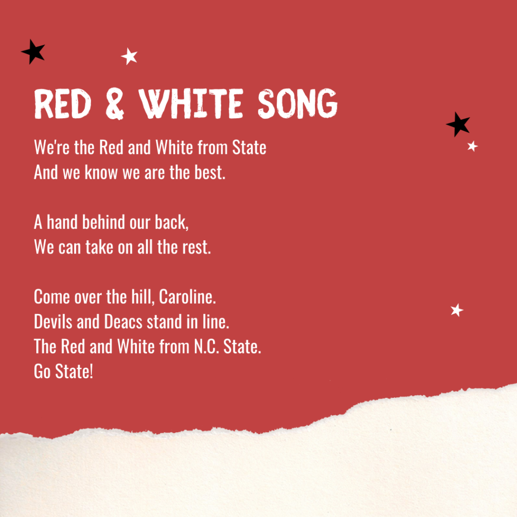 How to learn NCSU red and white song? Simple steps for fans!