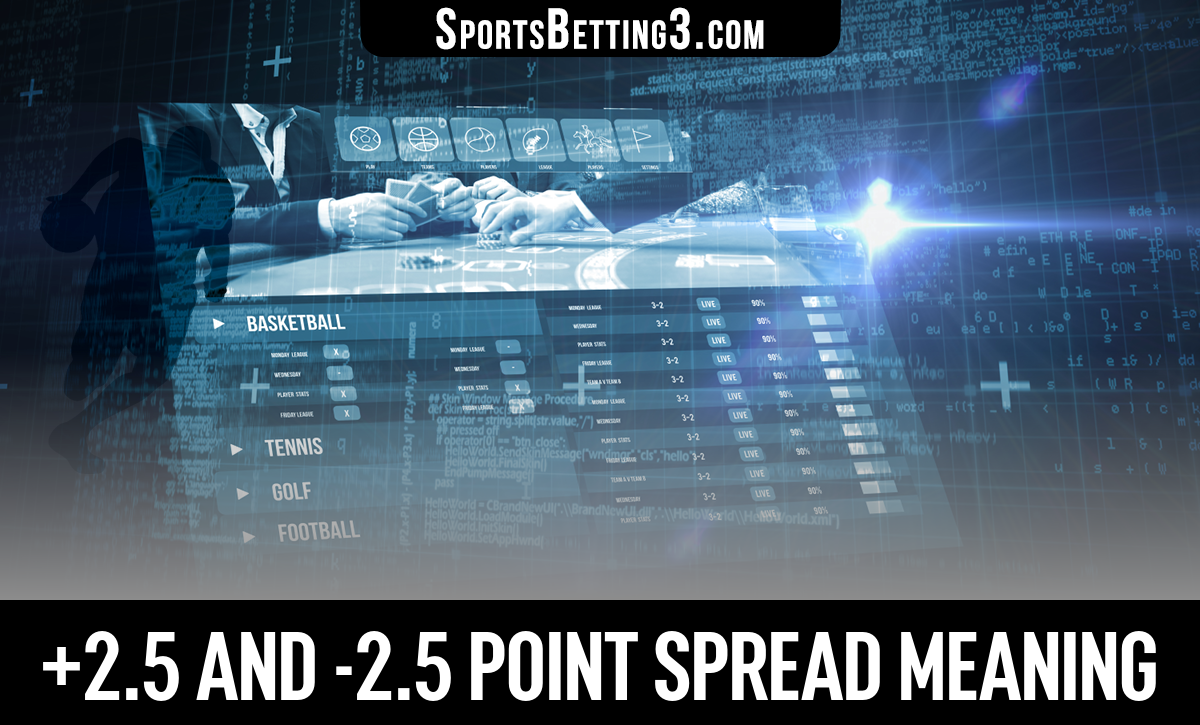 What Does +2.5 Spread Mean Explained Simply for Sports Betting Newbies
