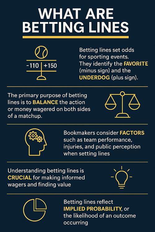 Understanding Betting Line Meaning with 3 Key Examples