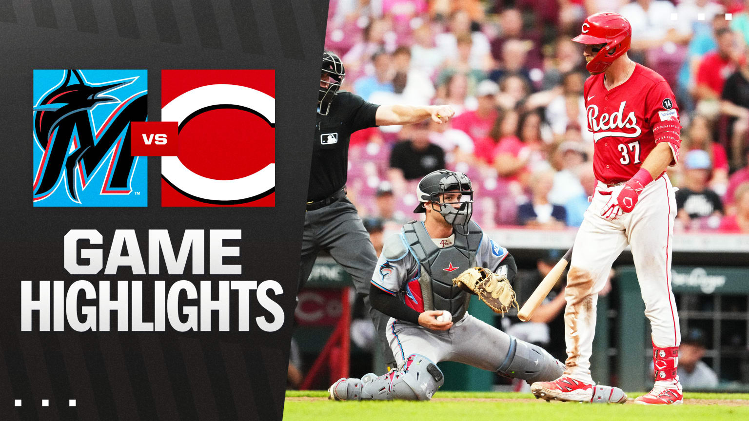 Marlins vs Reds Players Highlights Must See Plays from Last Game